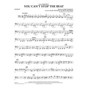 You Can't Stop The Beat (from Hairspray) (arr. Ted Ricketts) - Bassoon