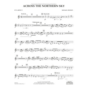 Across The Northern Sky - Bb Clarinet 3