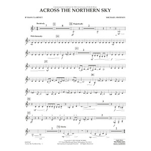Across The Northern Sky - Bb Bass Clarinet