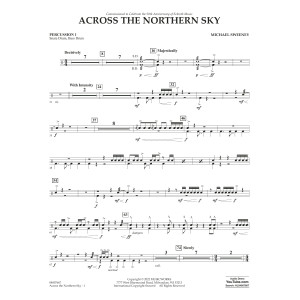 Across The Northern Sky - Percussion 1