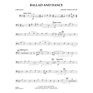 Ballad And Dance - String Bass
