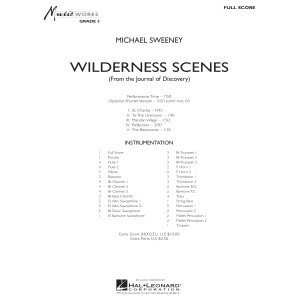 Wilderness Scenes (from The Journal Of Discovery) - Conductor Score (Full Score)