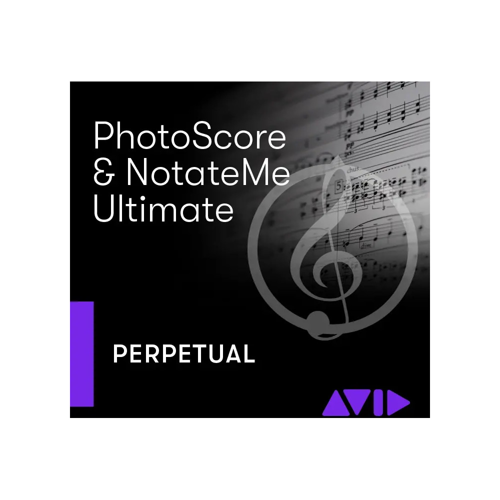 Avid Photoscore & NotateMe Ultimate