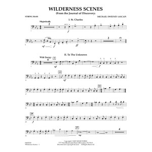 Wilderness Scenes (from The Journal Of Discovery) - String Bass