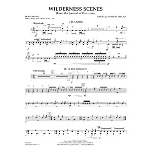 Wilderness Scenes (from The Journal Of Discovery) - Percussion 1