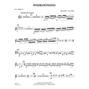 Whirlwind(s) - Bb Clarinet 2
