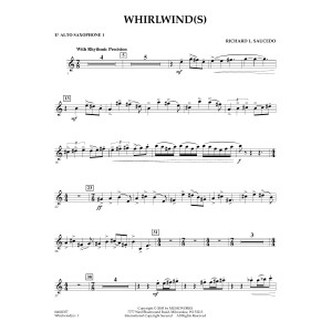 Whirlwind(s) - Eb Alto Saxophone 1