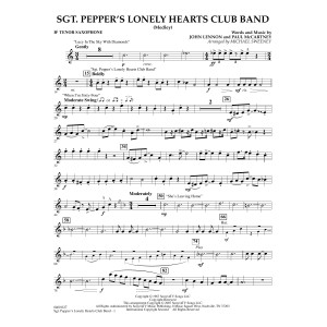 Sgt. Pepper's Lonely Hearts Club Band (Medley) (arr. Michael Sweeney) - Bb Tenor Saxophone