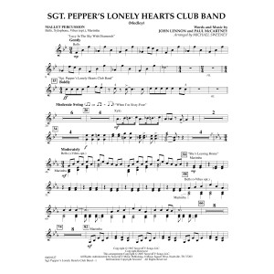 Sgt. Pepper's Lonely Hearts Club Band (Medley) (arr. Michael Sweeney) - Mallet Percussion