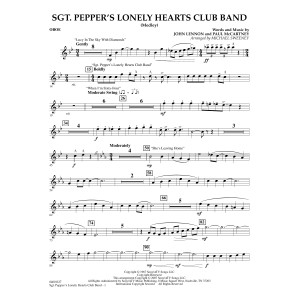 Sgt. Pepper's Lonely Hearts Club Band (Medley) (arr. Michael Sweeney) - Oboe