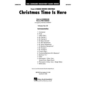 Christmas Time Is Here (arr. Michael Sweeney) - Full Score