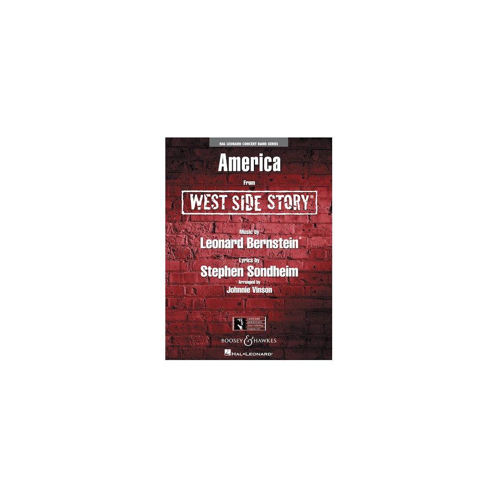 America (from West Side Story) (arr. Vinson) - Conductor Score (Full Score)