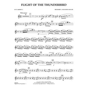 Flight Of The Thunderbird - Bb Clarinet 2