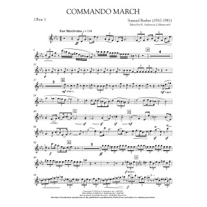 Commando March - Oboe 1
