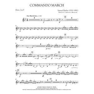 Commando March - F Horn 2