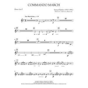 Commando March - F Horn 4
