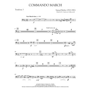 Commando March - Trombone 3