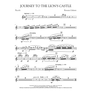 Journey to the Lion's Castle - Piccolo