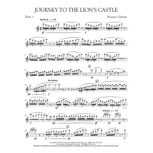 Journey to the Lion's Castle - Flute 1