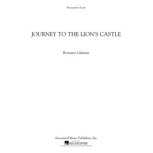 Journey to the Lion's Castle - Percussion Score