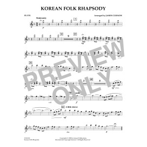 Korean Folk Rhapsody - Flute