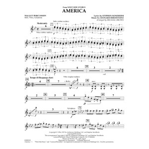 America (from West Side Story) (arr. Michael Brown) - Mallet Percussion