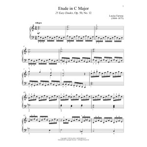 Etude in C Major