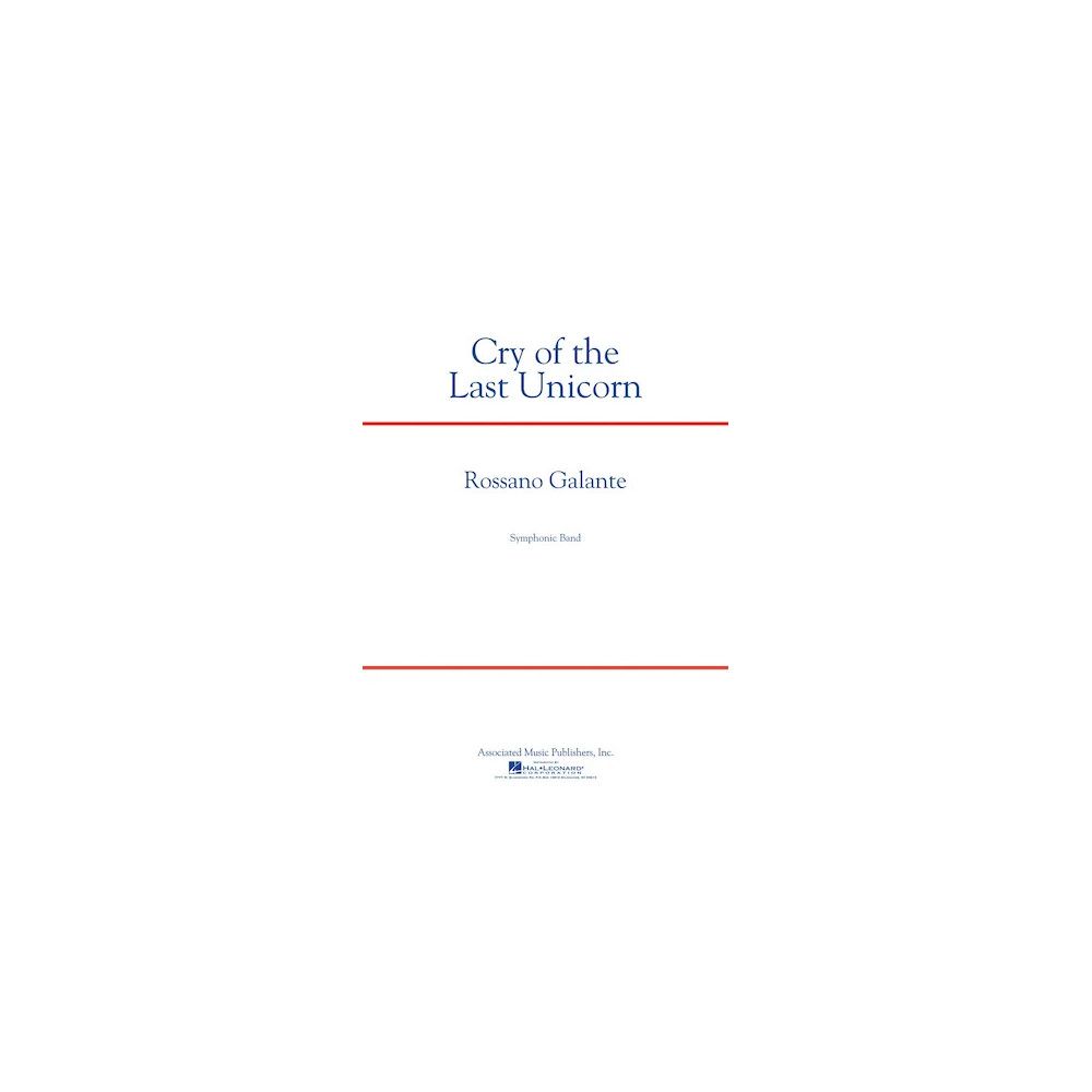 Cry Of The Last Unicorn - Oboe