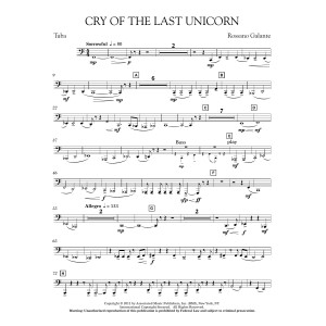 Cry Of The Last Unicorn - Tuba