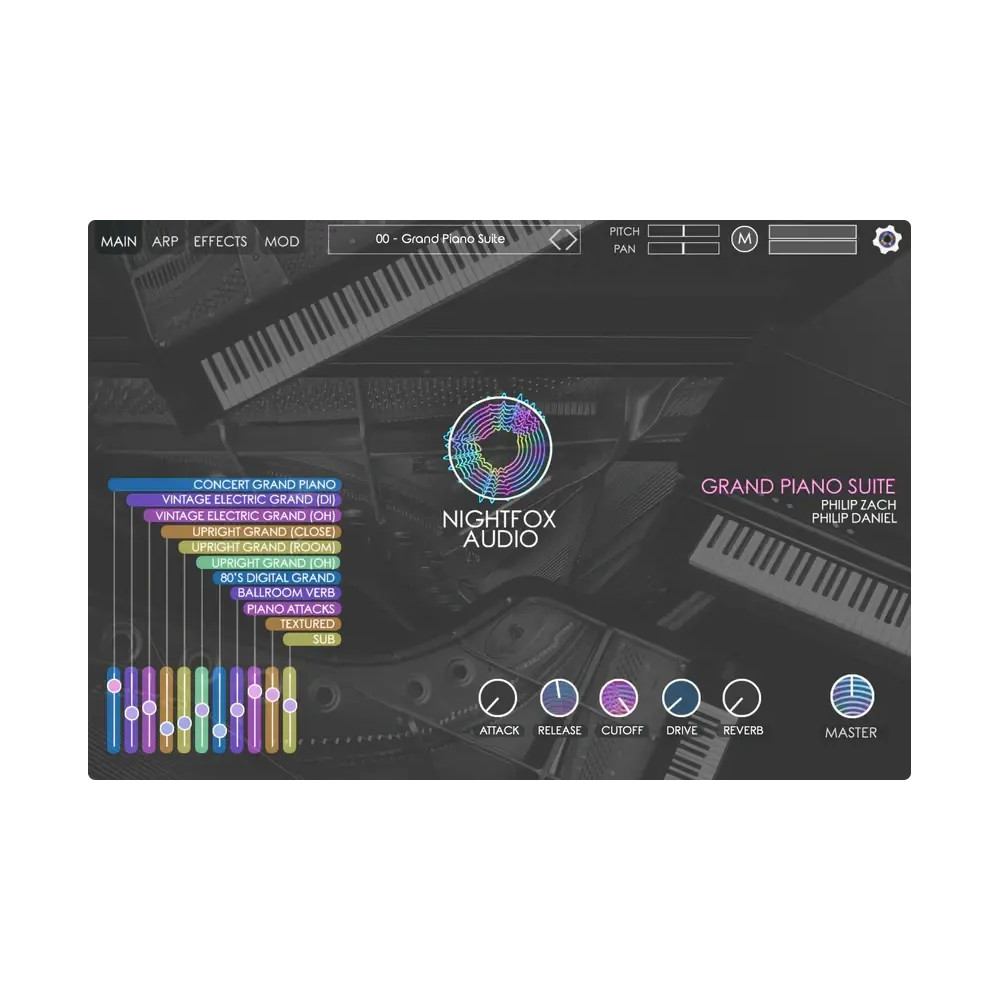 Nightfox Audio Grand Piano Suite