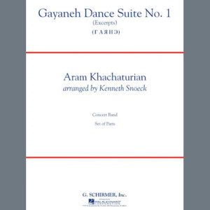 Gayenah Dance Suite No. 1 (Excerpts) (arr. Kenneth Snoeck) - Flute 1