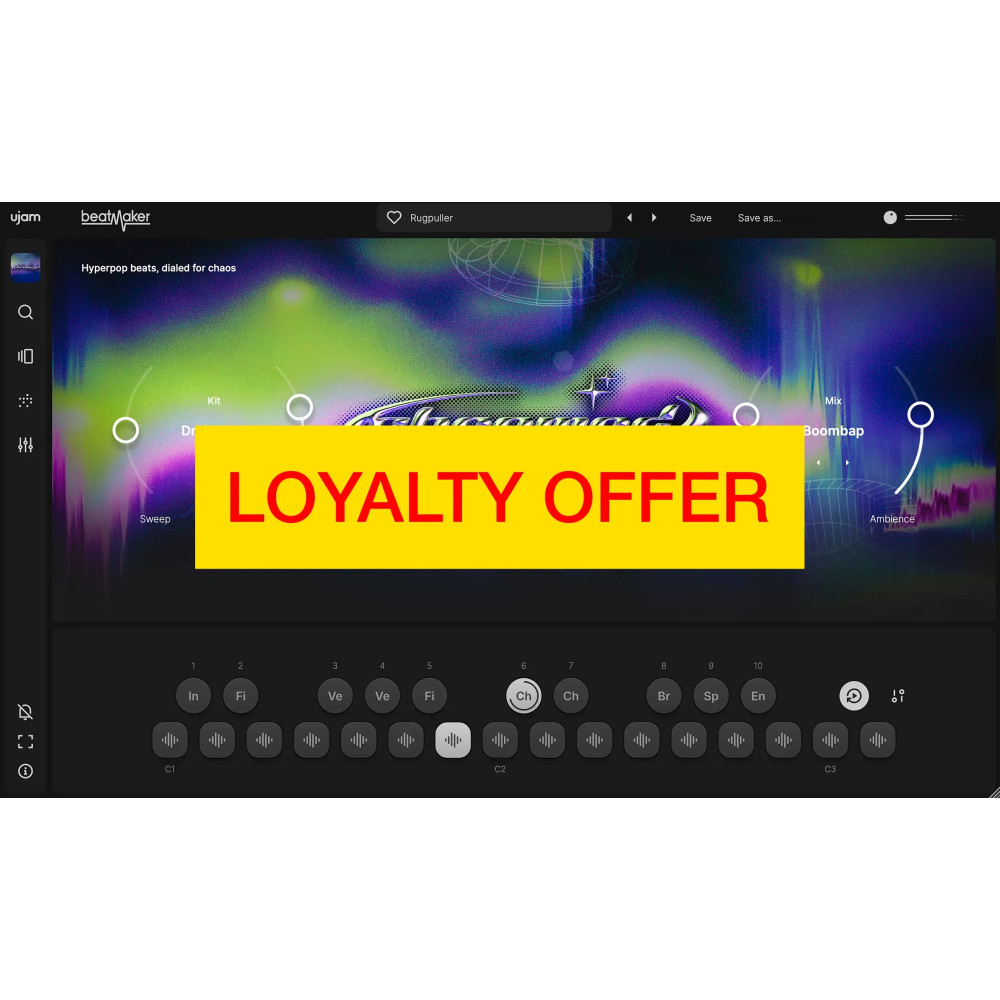 UJAM Chromed Loyalty Offer