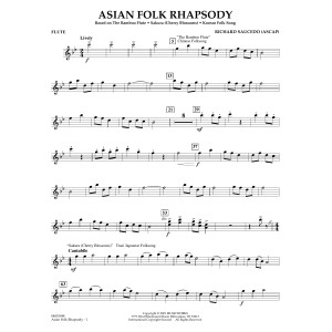 Asian Folk Rhapsody - Flute