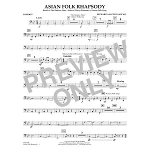 Asian Folk Rhapsody - Bassoon