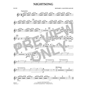 Nightsong - Flute