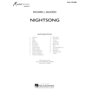 Nightsong - Full Score
