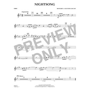 Nightsong - Oboe
