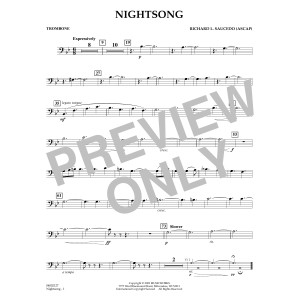 Nightsong - Trombone