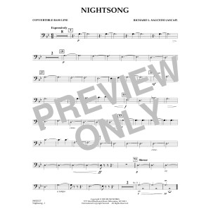 Nightsong - Convertible Bass Line