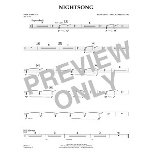 Nightsong - Percussion 2