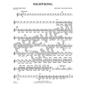 Nightsong - Mallet Percussion