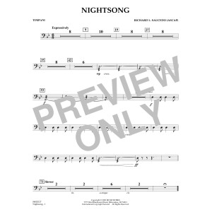 Nightsong - Timpani
