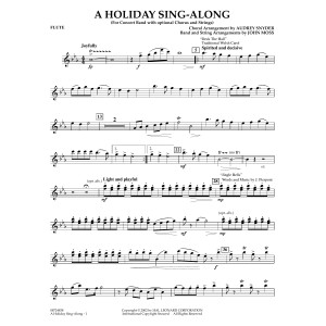 A Holiday Sing-Along - Flute