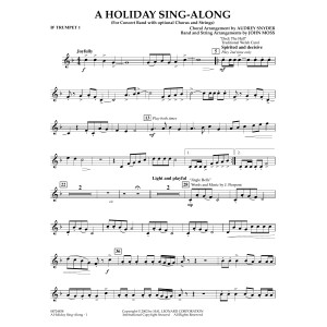 A Holiday Sing-Along - Bb Trumpet 1