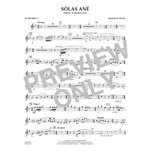 Sòlas Ané (Yesterday's Joy) - Bb Trumpet 1