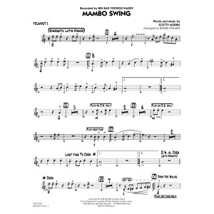 Mambo Swing (arr. Roger Holmes) - Trumpet 3