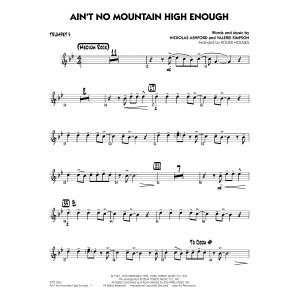 Ain't No Mountain High Enough (arr. Holmes) - Trumpet 3