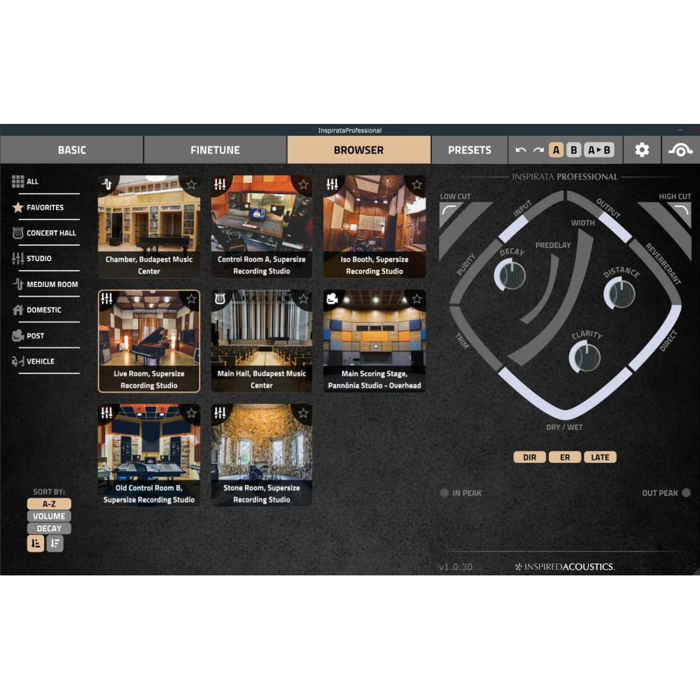 Inspirata Music Pro Roompack 1