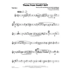 Theme from Family Guy (arr. Rick Stitzel) - Tenor Sax 1