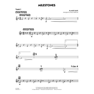 Milestones (arr. Paul Murtha) - Trumpet 2